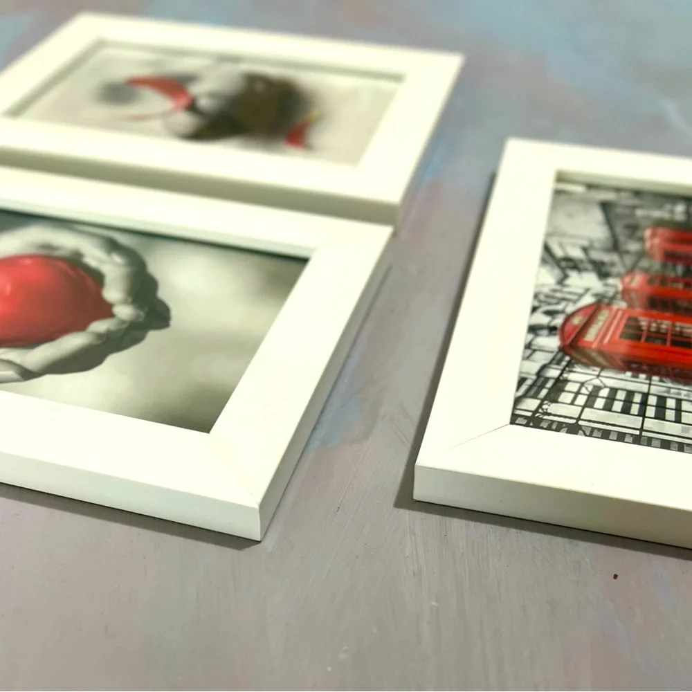 White Photo Frame Set - Picture 2 of 8